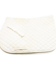 White Saddle Pad Full