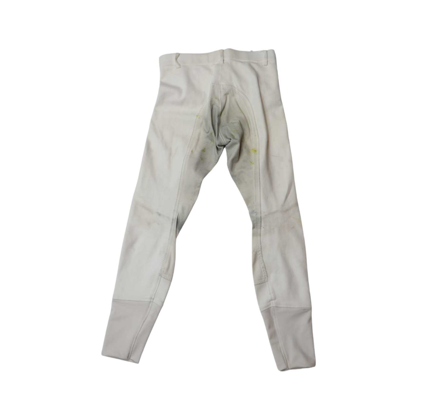 White Elation Red Label Full Seat Breeches 28R